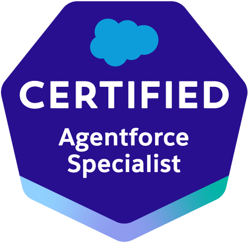 Imagen de la certificación Salesforce Agentforce Specialist