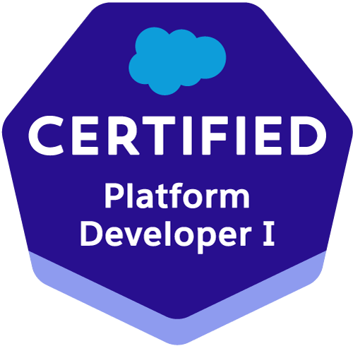 Imagen de la certificación Salesforce Platform Developer I