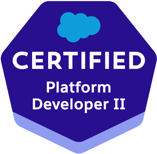 Imagen de la certificación Salesforce Platform Developer II